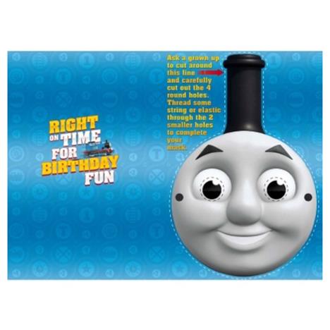 3rd Birthday Thomas & Friends Birthday Card With Badge Extra Image 1